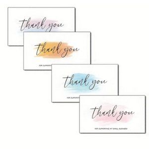 100 Thank you Cards